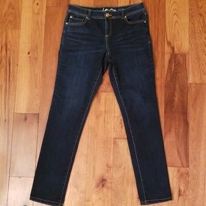 Inc Denim skinny leg jeans regular fit size 10